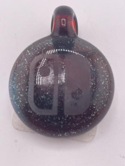 Danny W Glass Pendant - Sandblasted