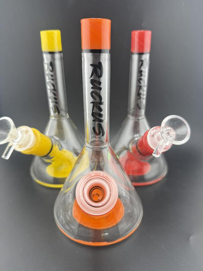 Ruckus Glass 7" Jammer Beaker Rig 14mm 45°