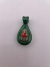 Tim Doane Glass Pendant - Loop Mushroom