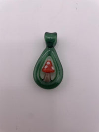 Tim Doane Glass Pendant - Loop Mushroom