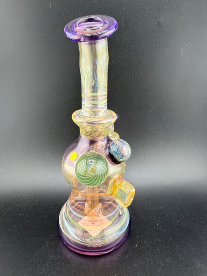 Royals Glass Fumed Purple Rig 10mm 90°