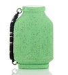 Smokebuddy Junior Personal Air Filter in green, pocket-sized, designed to eliminate smoke odors discreetly.