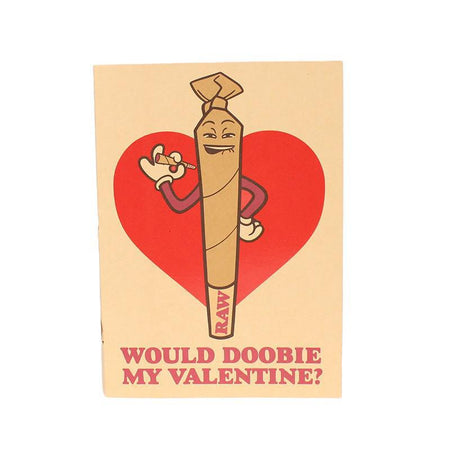 RAW Rolling Papers Valentine Card