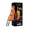 LOOKAH Seahorse Pro Plus electric nectar collector dab pen in orange, featuring easy-to-clean design and quartz taste.