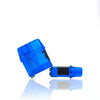 Mi-Pod Pro Pods in blue color showcasing the pod and mouthpiece, ideal for vaping enthusiasts.