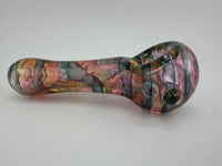 Crondo Glass Dry Pipe - Fully Worked Spiral Lines