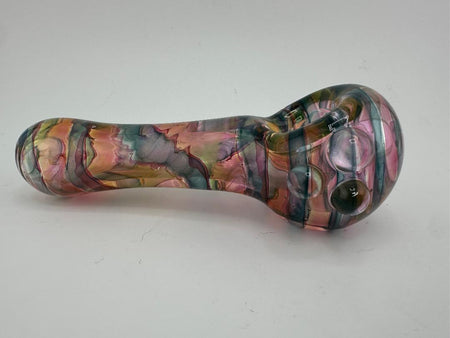 Crondo Glass Dry Pipe - Fully Worked Spiral Lines