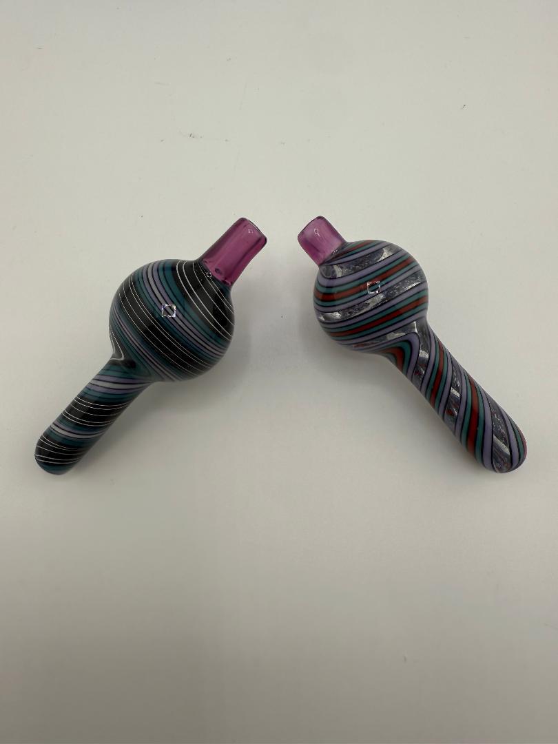 HighGrade Glass Long Stem Bubble Cap