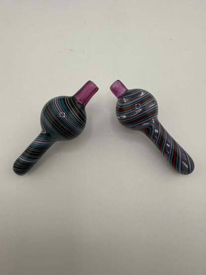 HighGrade Glass Long Stem Bubble Cap