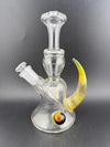 Pugsley Glass Clear Jammer w/ Colored Horn & Opal 10mm 45°