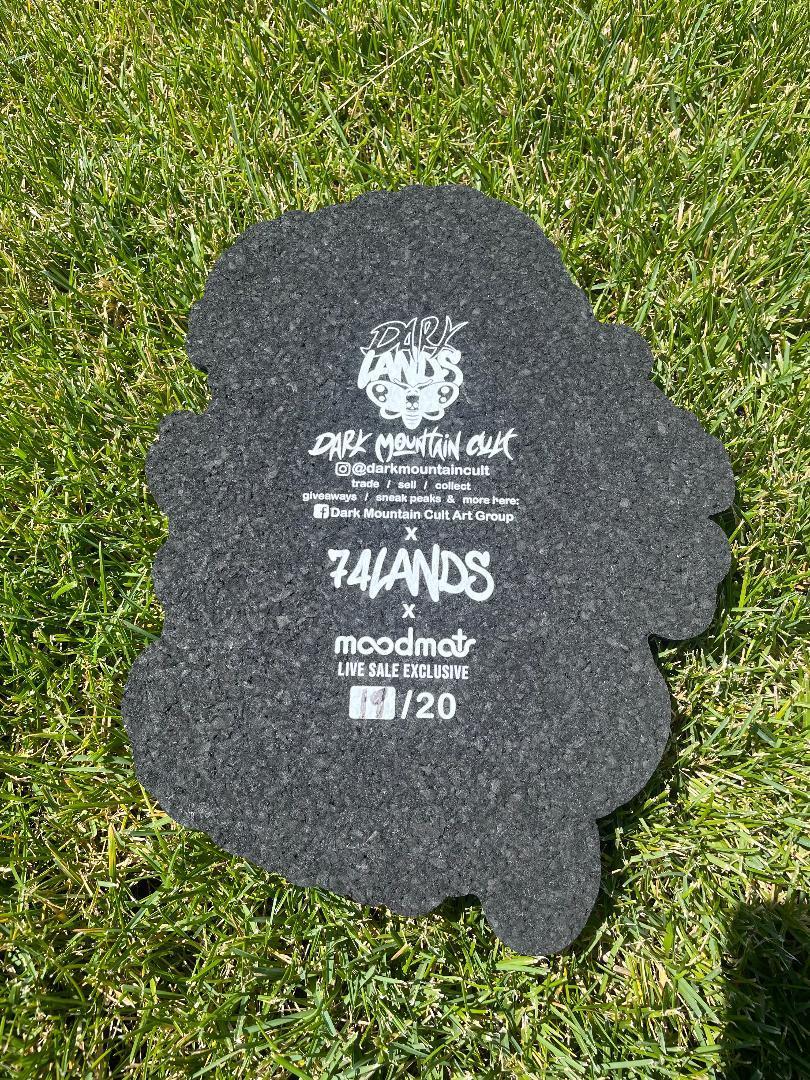MoodMats x Dark Mountain Cult x 74lands – Power Puff Slush Cup Protective Mat