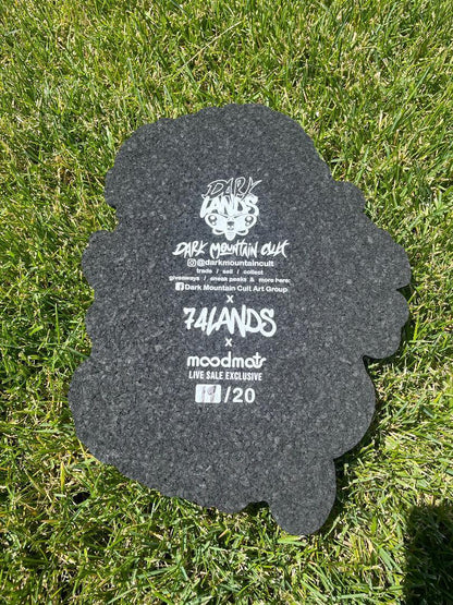 MoodMats x Dark Mountain Cult x 74lands – Power Puff Slush Cup Protective Mat