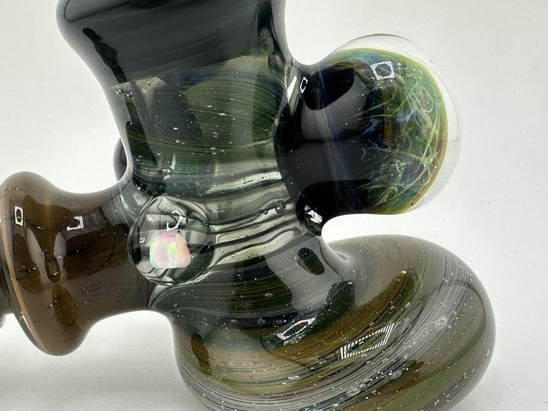 Guido Glass Hammer Pipe - Space tech