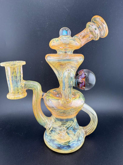 Crondo Glass Fume Penetration Rig 14mm 90°