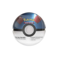 Pokémon TCG Great Ball Tin – 3 Booster Packs & 2 Sticker Sheets