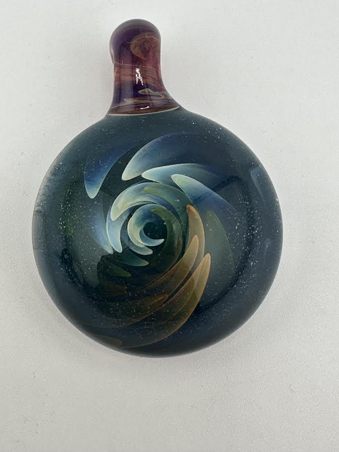 Brando Glass Pendant - Fume