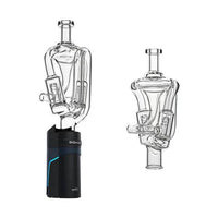 CaliBear Glass Dr. Dabber Ghost² Glass Mouthpiece - Dual Jet Recycler