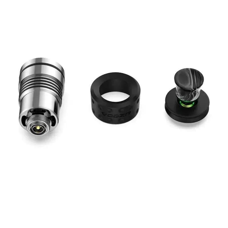 VOOZR Carta 3DXL Ceramic Chamber – Adapt to Focus V Carta 2 & Aeris Atomizer ( Coming Soon ) components including atomizer and accessories.