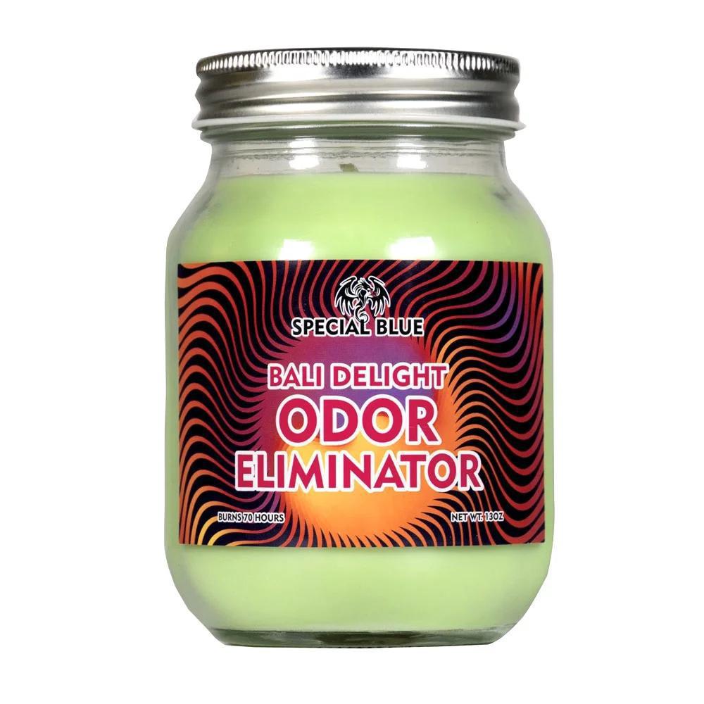 Special Blue Odor Eliminator Candle
