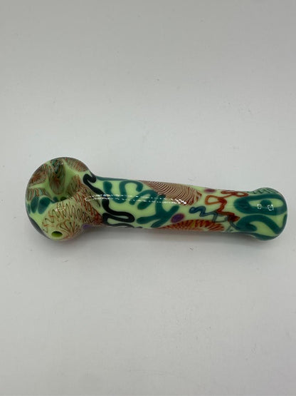 Glass Distractions Dry Pipe - Lucid