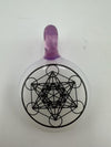 Highgrade Glass Pendant - Sacred Geometry