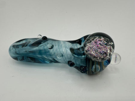 Danny W Glass Dry Pipe - Sand Blasted & Fully Worked
