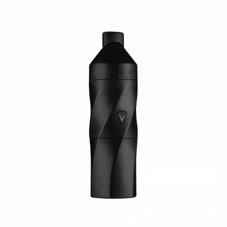 Focus V Aeris pocket-sized vaporizer, sleek black design, perfect for dabbing on-the-go.