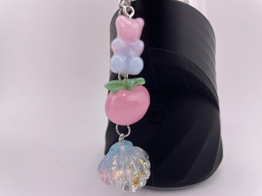 Beep Boop Bop  Puffco / Carta E-Rig Charm -Triple Pink