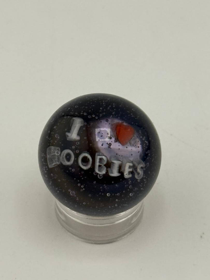 Paulson Pieces 20mm Millie Slurper Cap - I Love Boobies