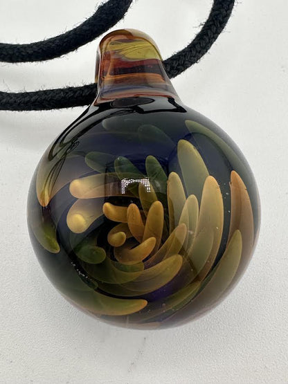 Crondo Glass Pendant - Fumed Implosion