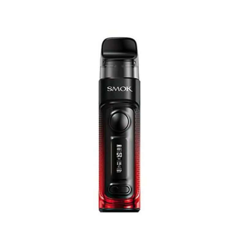 Smok RPM C Kit in sleek black and red design, featuring a digital display and intuitive controls for a premium vaping experience.