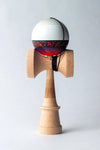 Sweets Kendama Illusion - Amped featuring a clean design, full beech construction, and vibrant patterns for enhanced tracking.