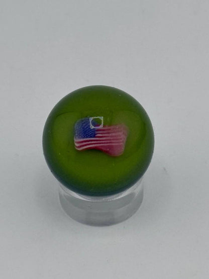 Paulson Pieces 20mm Millie Slurper Marble Cap - American Flag