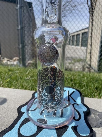 Highgrade Glass Worked Straight Tube 45