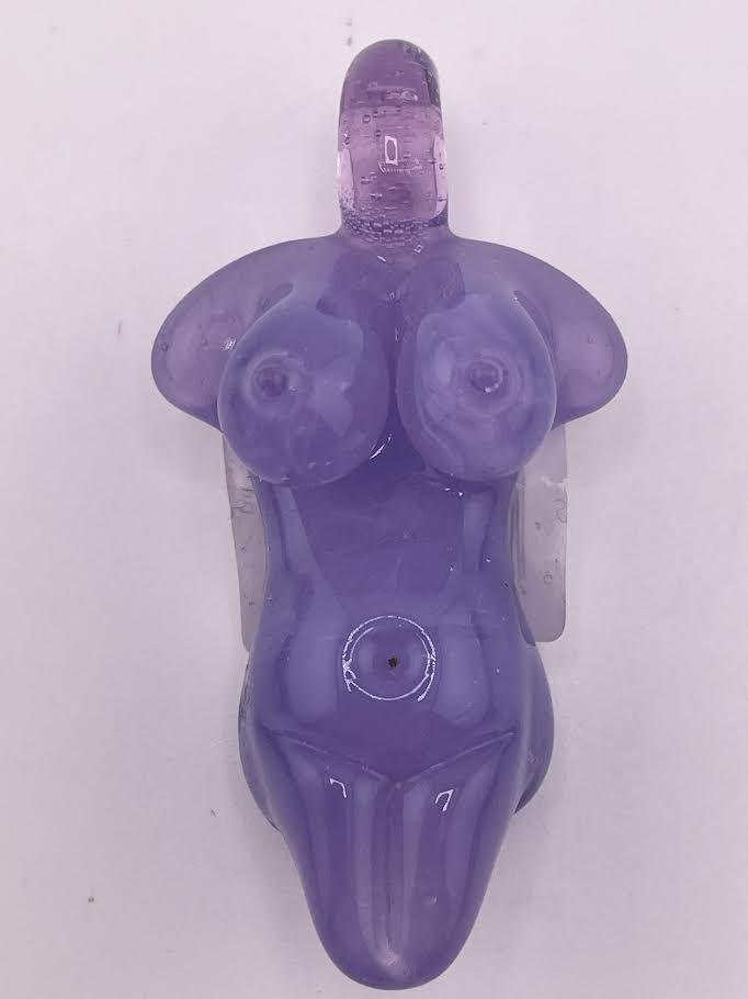 Tim Doane Glass Pendant -  Lady figure