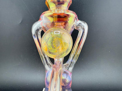 Crondo Glass Fumed Mini Recycler 10mm 90°