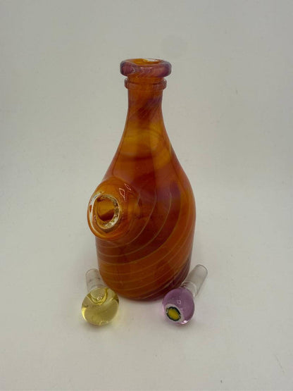 Phatt Mat Glass Singl Color Rum Runner 10mm