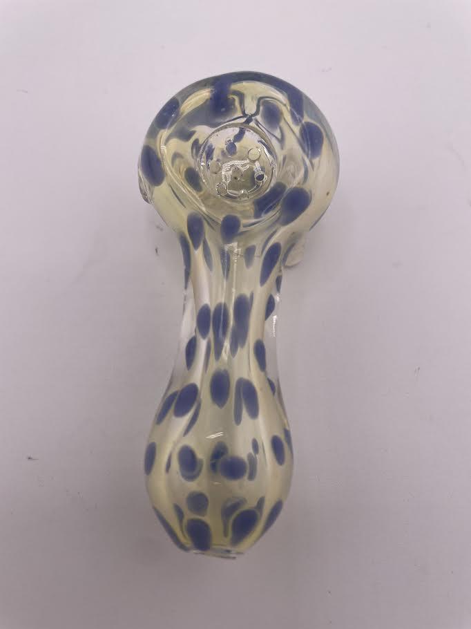 Import Glass Hand Pipe - Small With Built In Glass Screen