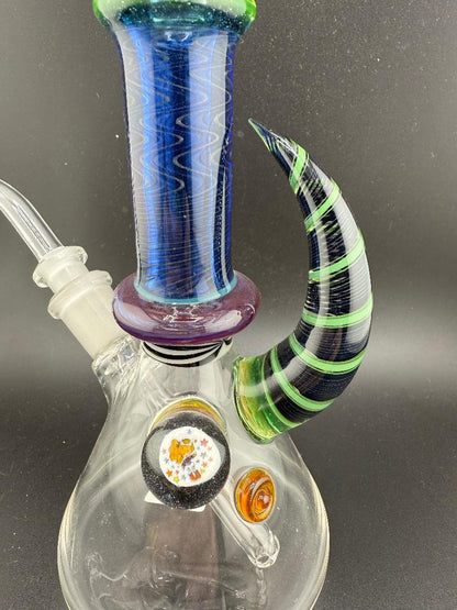 Brando Glass UV  Worked Mini Tube 10mm 45°