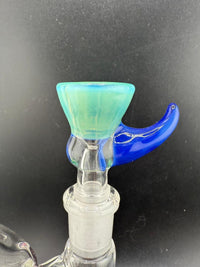 Highgrade Glass Teal Martini 14mm Bowl