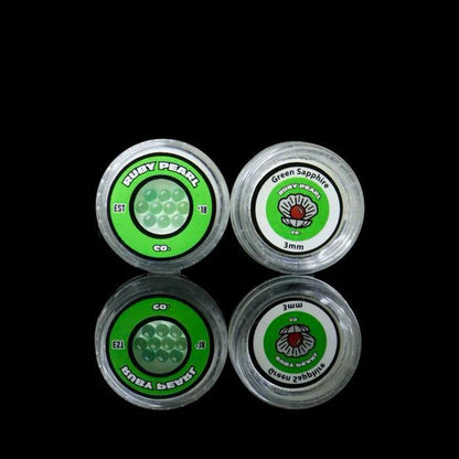 Ruby Pearl Co Green Sapphire Terp Pearls