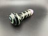 3.5" Slime Honeycomb Hand Pipe in vibrant colors, showcasing a unique design for smooth smoking hits.