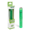 Ooze Slim Clear Series 510 Cart Battery in slime green with packaging, showcasing a retro transparent design.