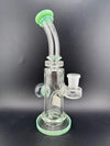 Crondo Glass Banger Hanger w/ Green Lip Wrap 14mm 90°