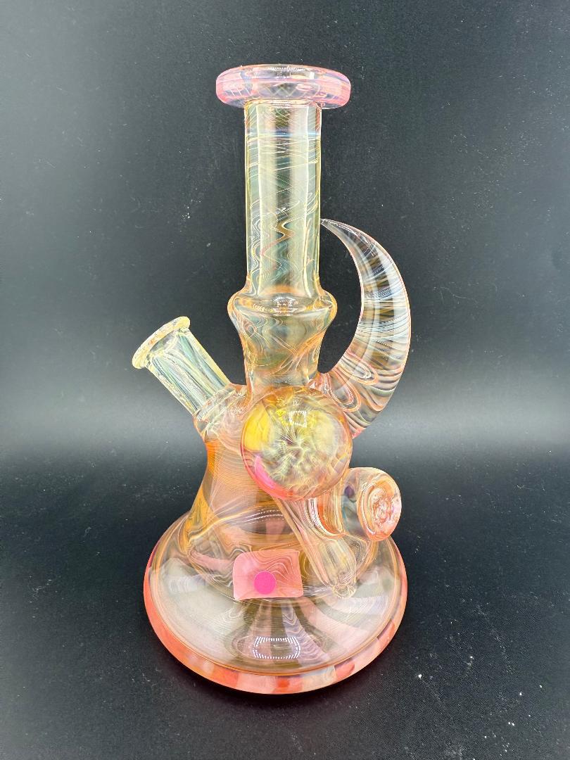 Brando Glass Heavy Fumed Beaker Heavy Fume Wig Wag 10mm 45°