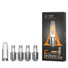 Lookah FIREBEE Quartz Tip Replacement kit with 4 quartz coil cups for 510 thread devices.