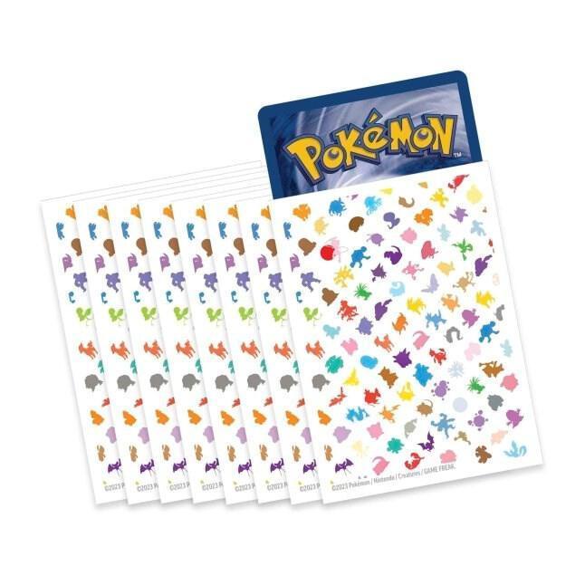 Pokémon TCG Official Elite Trainer Box Card Sleeves – 65 Count – Multiple Designs
