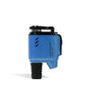 Lookah Q7 Mini E-Nail in blue, compact design with adjustable male joint for 14-18mm pipes, featuring digital display.
