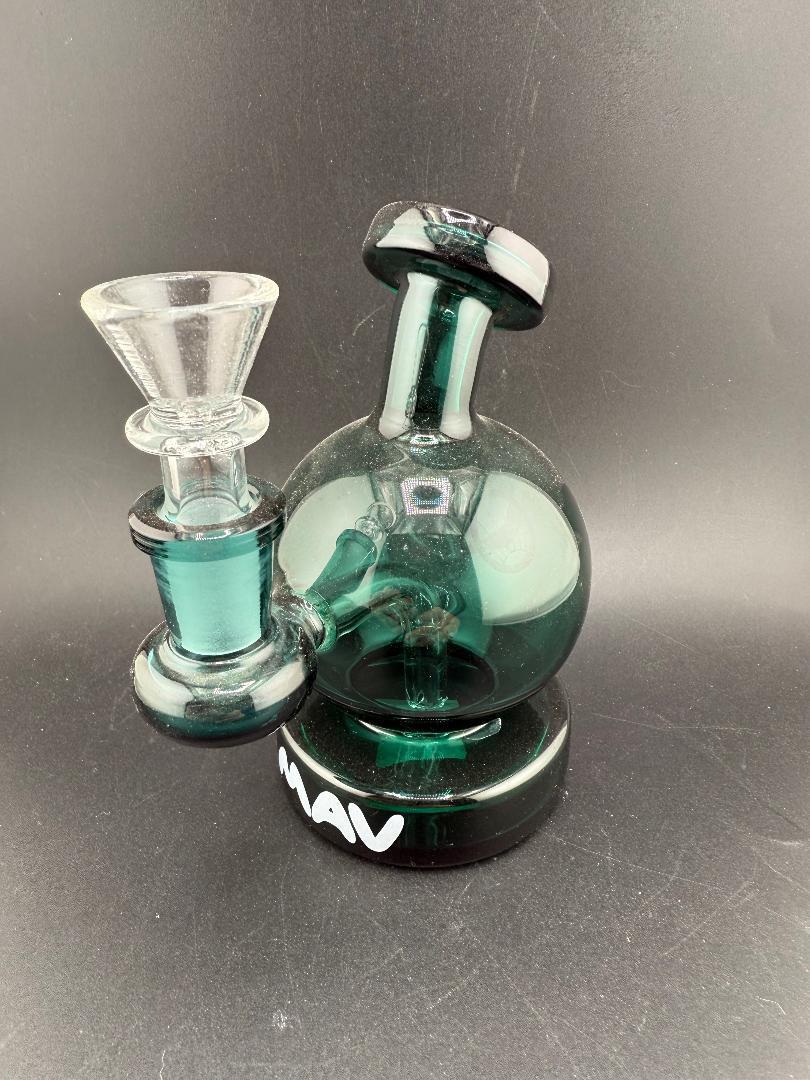 MAV Glass Vintage Bulb 4" Rig 14mm 90°