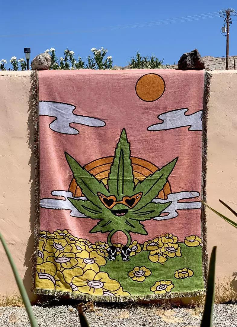 Valfre Rainbow Dave Woven Blanket
